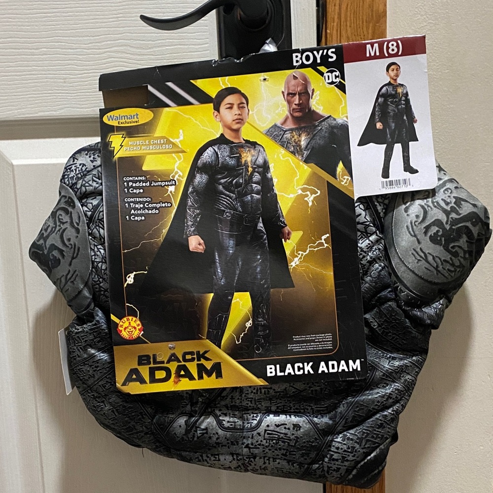 DC Black and Gray Superhero Costume